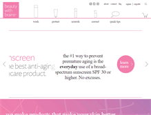 Tablet Screenshot of beautywithbrains.com